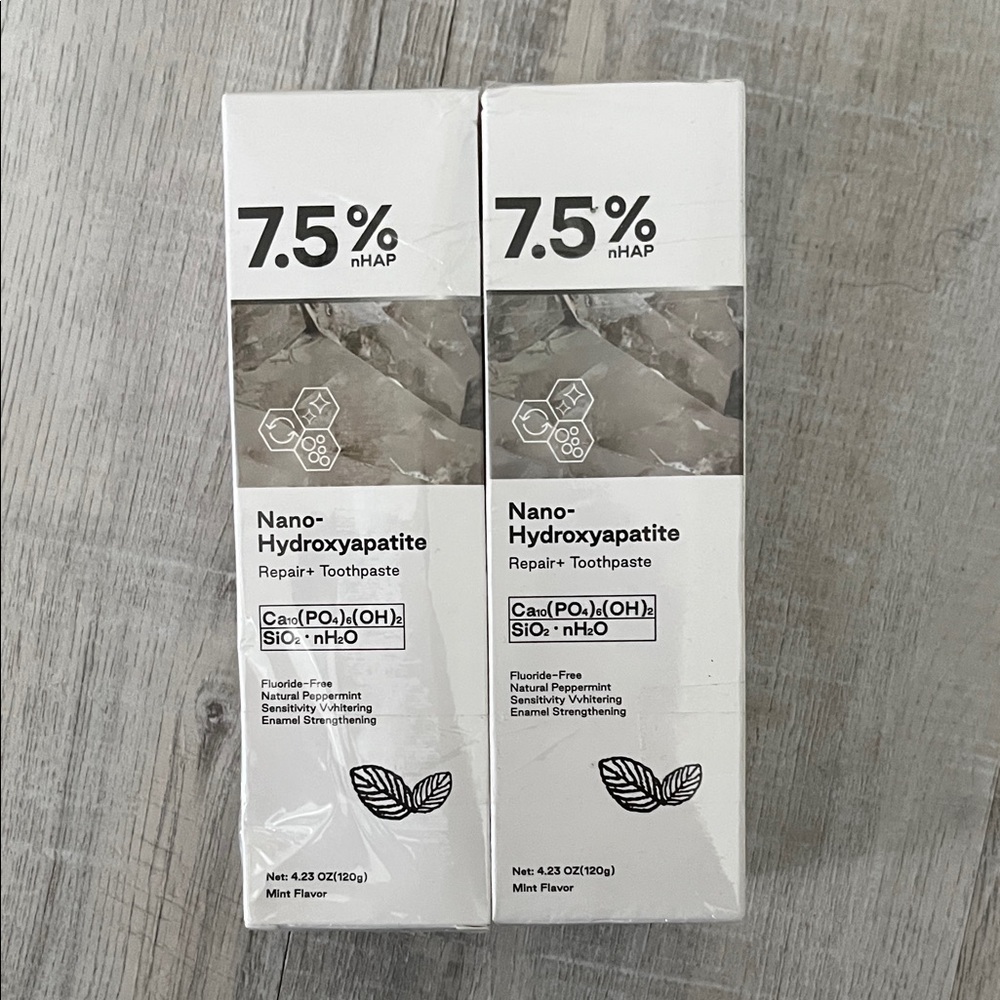 Hydroxyapatite Toothpaste for Advanced Enamel Protection, fluoride free